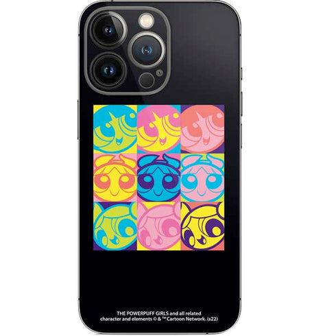 Cartoon Network Powerpuff Girls Neon iPhone 14 Pro Skin